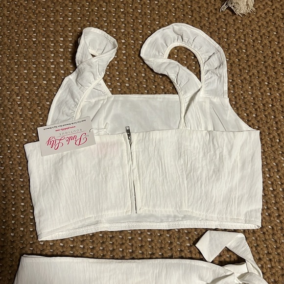 NWT Pink Lily Meant To Be Skirt Set - Picture 4 of 6